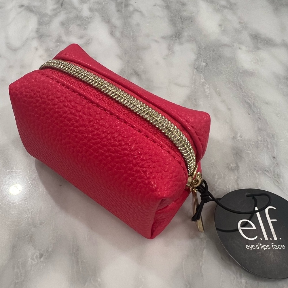 Brand NEW E.L.F mini travel makeup bag
